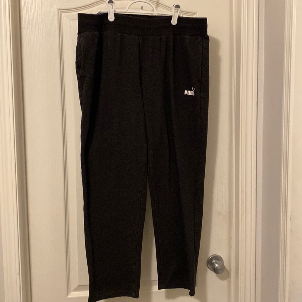 Grey Puma sweat pants